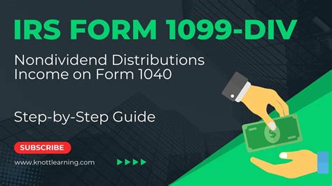 irs 1099 nondividend distributions